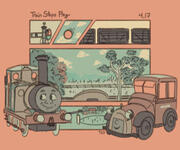 Train Stops Play (TTTE art)